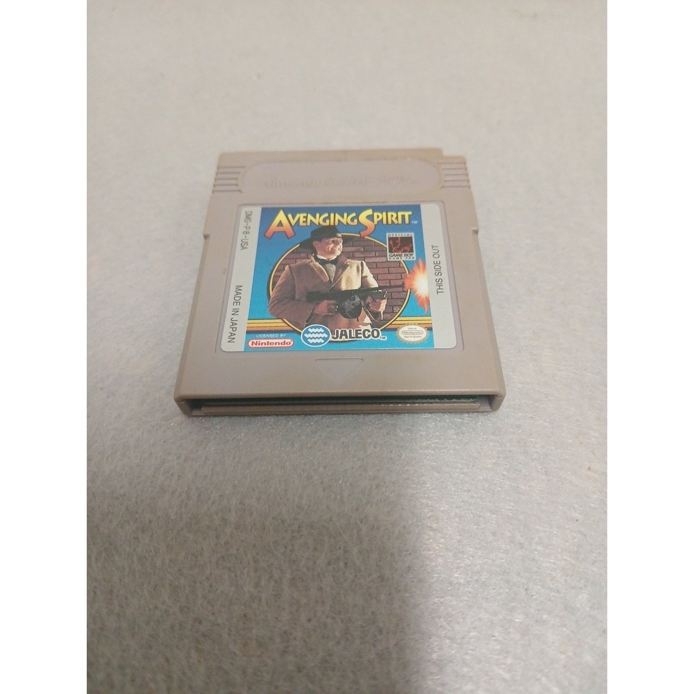 Avenging Spirit Nintendo Gameboy Original DMG - Cleaned, Authentic, Tested Works